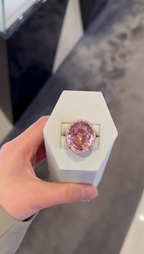 46.64 ct Orange Sapphire